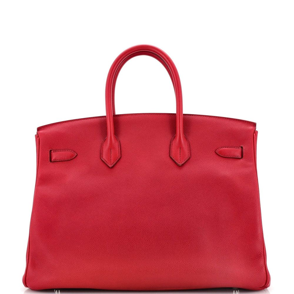 Hermes Birkin Handbag Rubis Epsom With #78159H11B - Picture 4 of 10